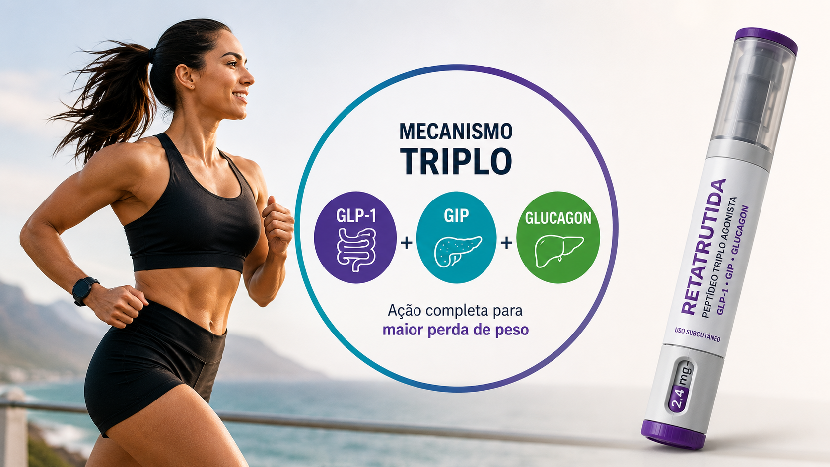 O que é Retatrutida e por que ela é considerada o próximo nível da perda de peso?