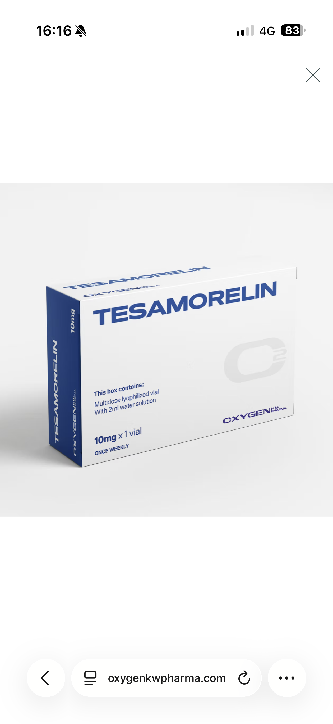 Tesamorelin
