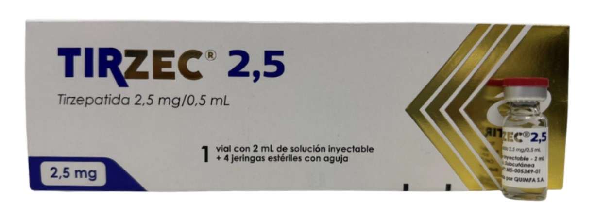 Tirzepatida Tirzec 2.5